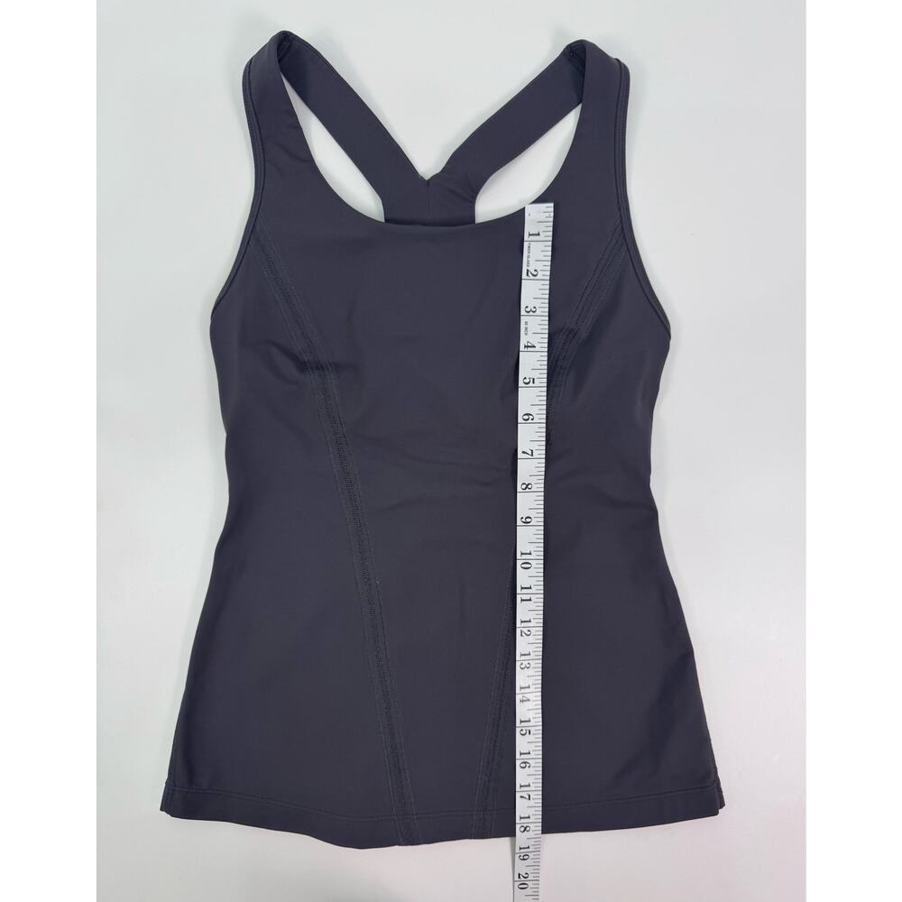 Lululemon Gray Racerback Athletic Tank Top Size Small - Picture 7 of 7